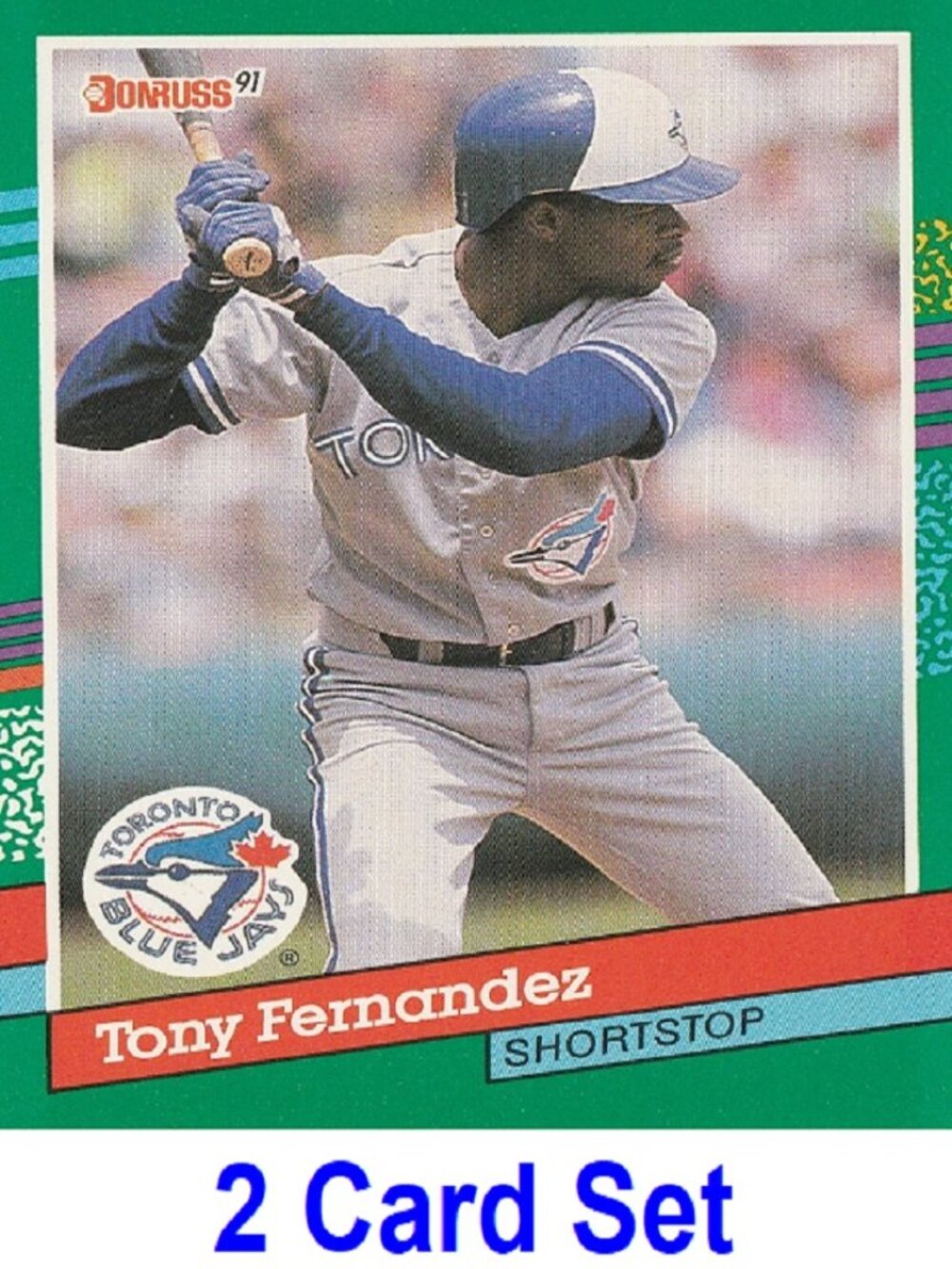 Tony Fernandez Baseball Card Collection